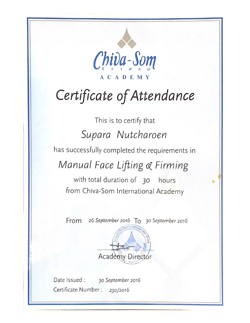Perfect Figure Slimming & Spa certificate 0