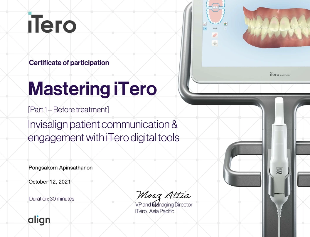 PSK Dental Center certificate 0