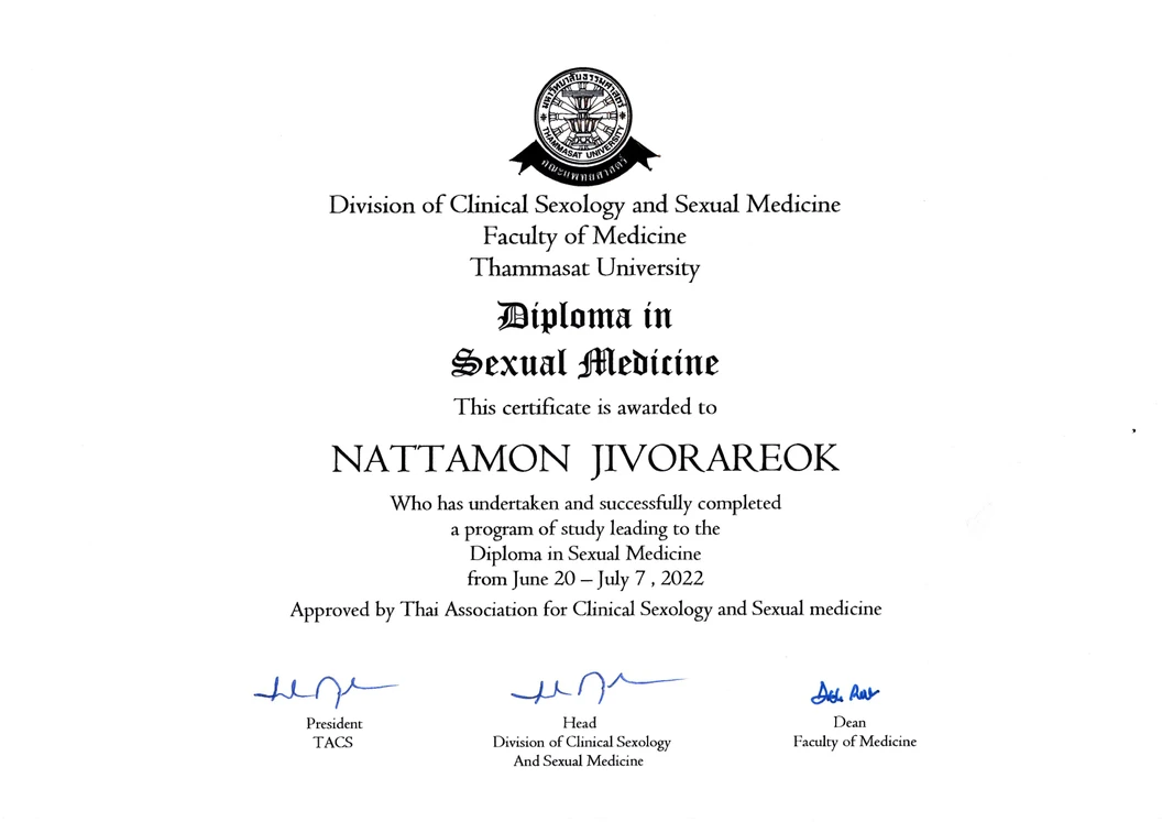 Eleva Clinic (เอลเลว่า คลินิก) certificate 6