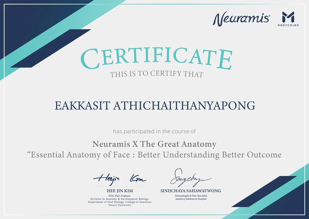 IG Clinic certificate 0