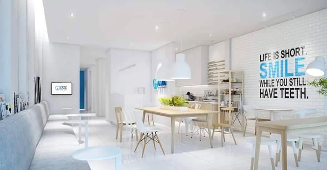 เคลือบผิวฟันและแปะฟันขาว ด้วยวีเนียร์คอมโพสิต 2 ซี่