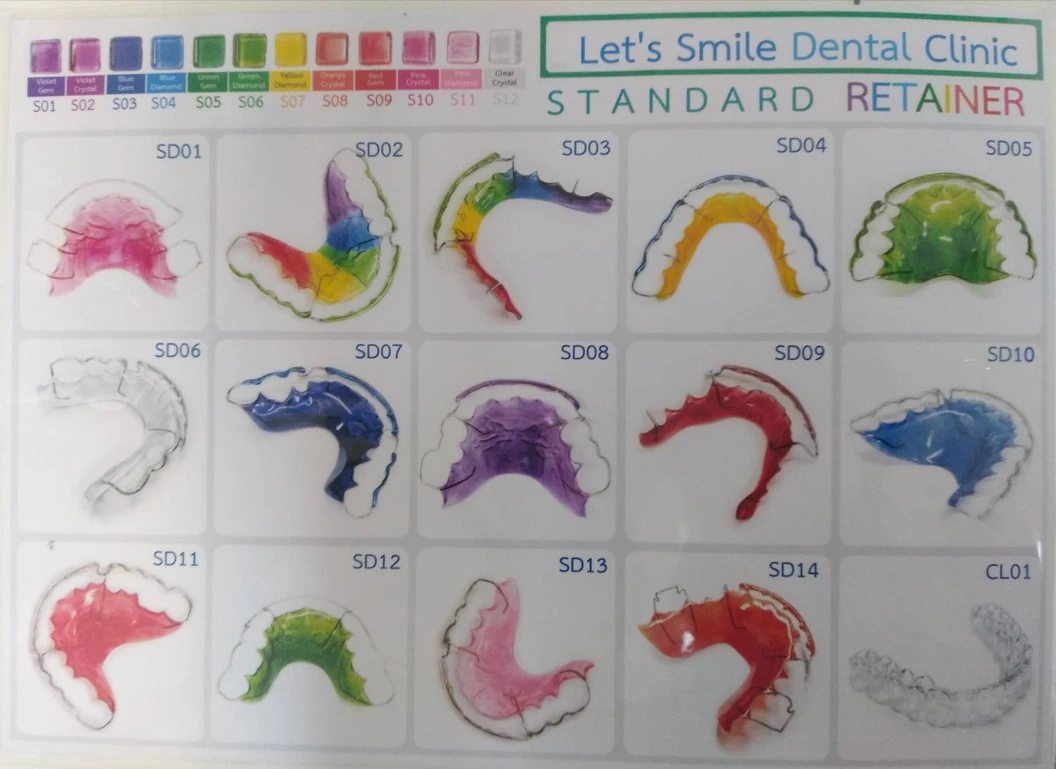ทำรีเทนเนอร์แบบลวด 2 ชิ้น ฟันบนและล่าง