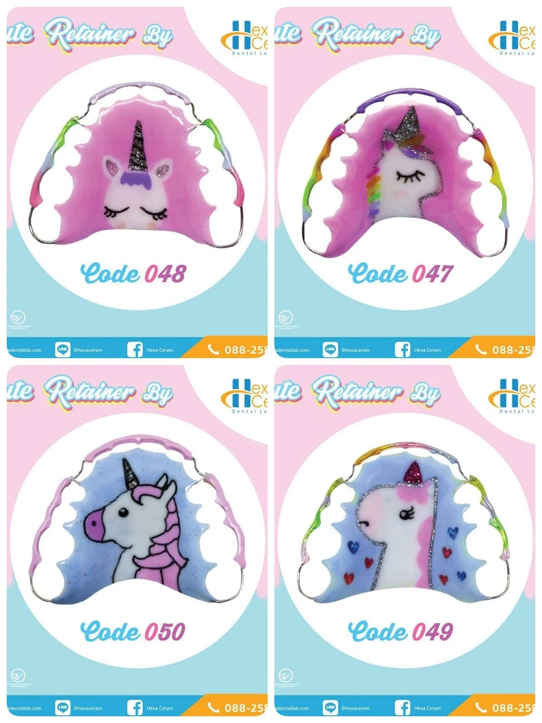 ทำรีเทนเนอร์แบบลวด 1 ชิ้น ฟันบนหรือล่าง