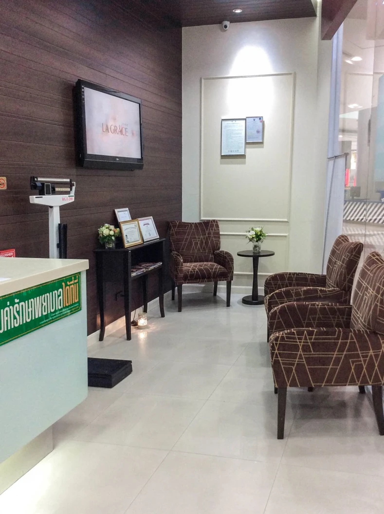 ทำ Thermage FLX 900 ช็อต บริเวณกรอบหน้าและเหนียง 1 ครั้ง