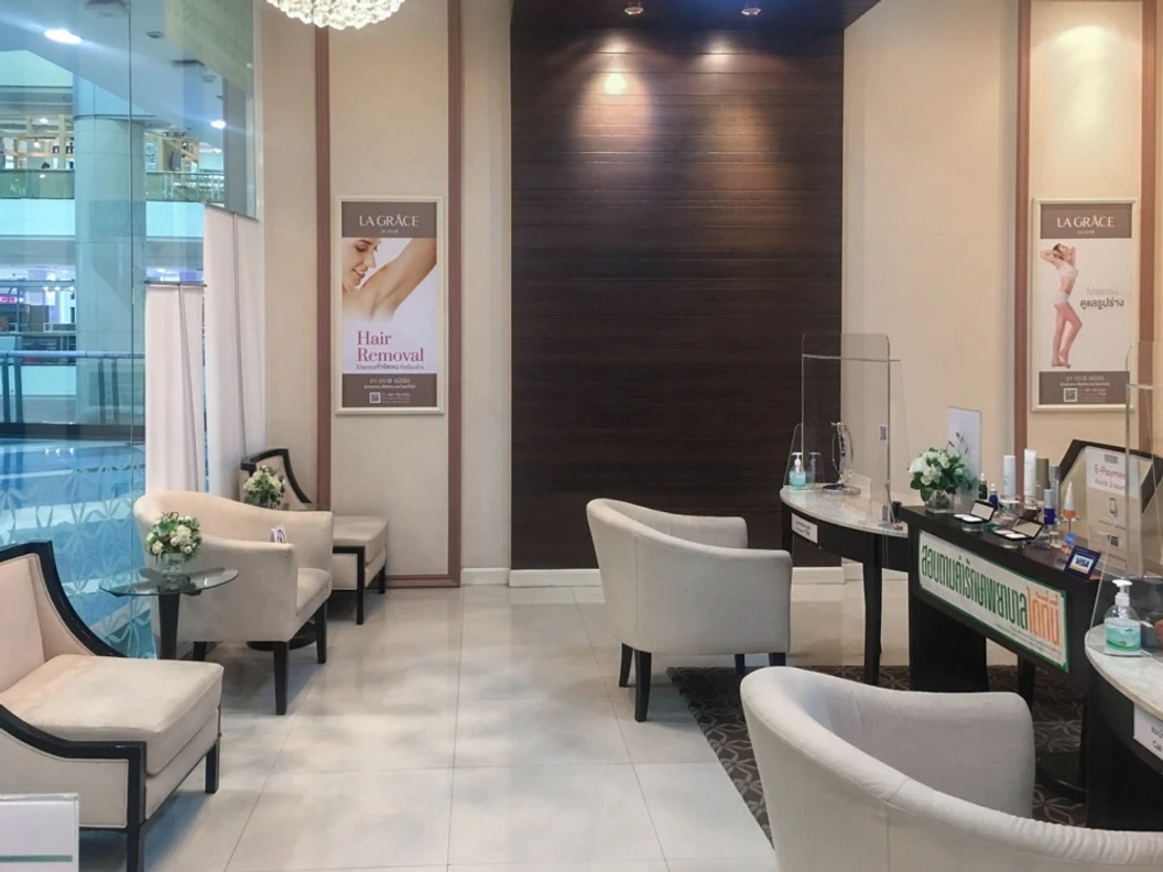 ทำ Thermage FLX 900 ช็อต บริเวณกรอบหน้าและเหนียง 1 ครั้ง