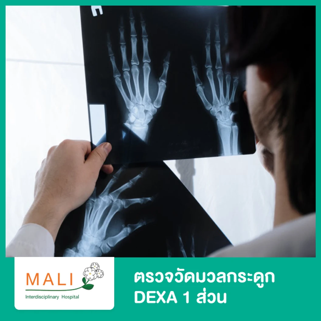 โปรแกรมตรวจวัดมวลกระดูก DEXA 1 ส่วน