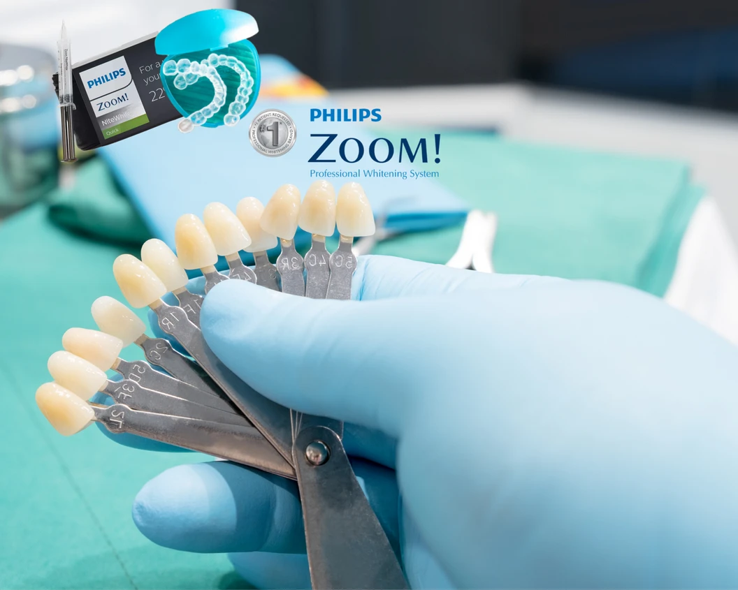 ฟอกสีฟันที่คลินิก ด้วยระบบ Zoom
