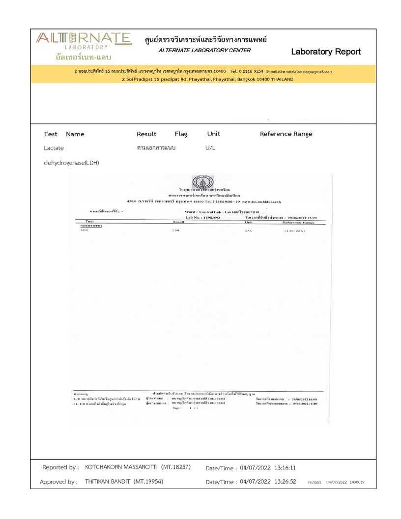 ตรวจสุขภาพและคัดกรองมะเร็ง 36 รายการ ผู้หญิง 20 ปีขึ้นไป ฟรี! EKG + IV Drip Energy Booster 1 ครั้ง