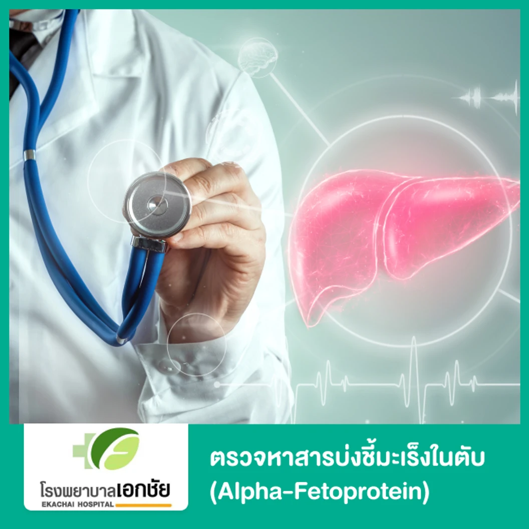 ตรวจหาสารบ่งชี้มะเร็งในตับ (Alpha-Fetoprotein)
