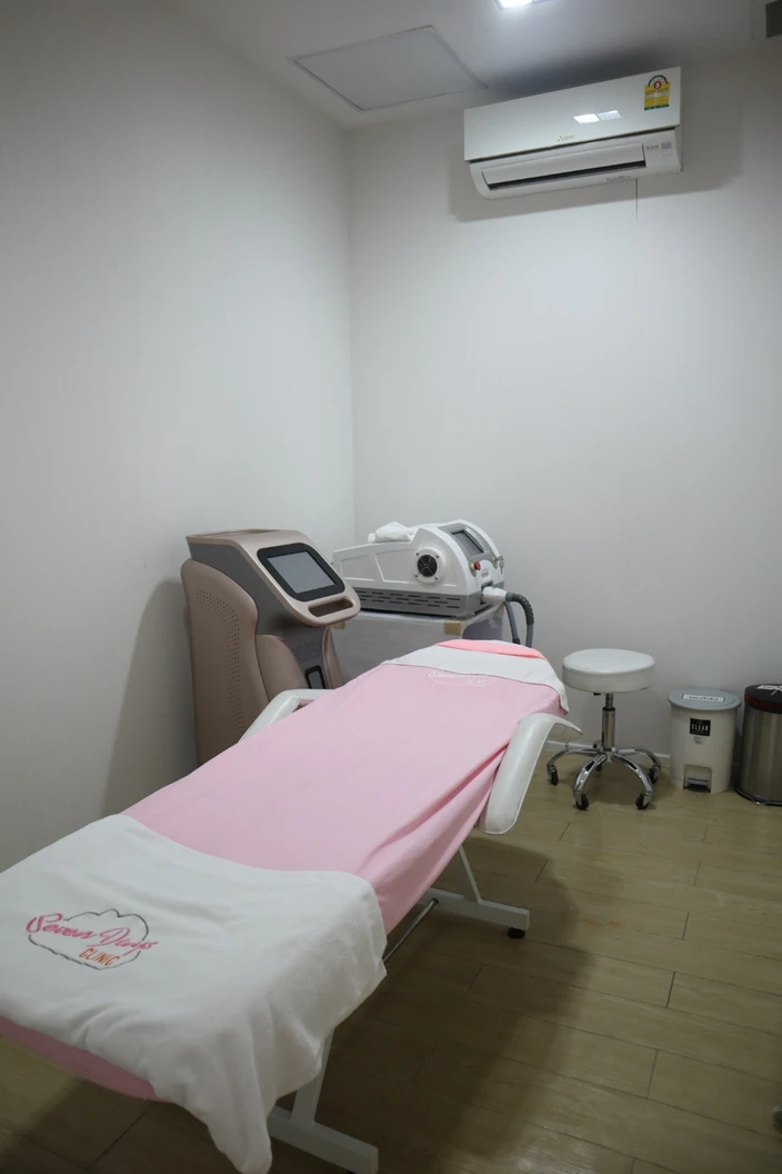 กำจัดขนคุดบริเวณหัวเข่า ด้วยเลเซอร์ Diode 1 ครั้ง สำหรับผู้หญิงหรือผู้ชาย