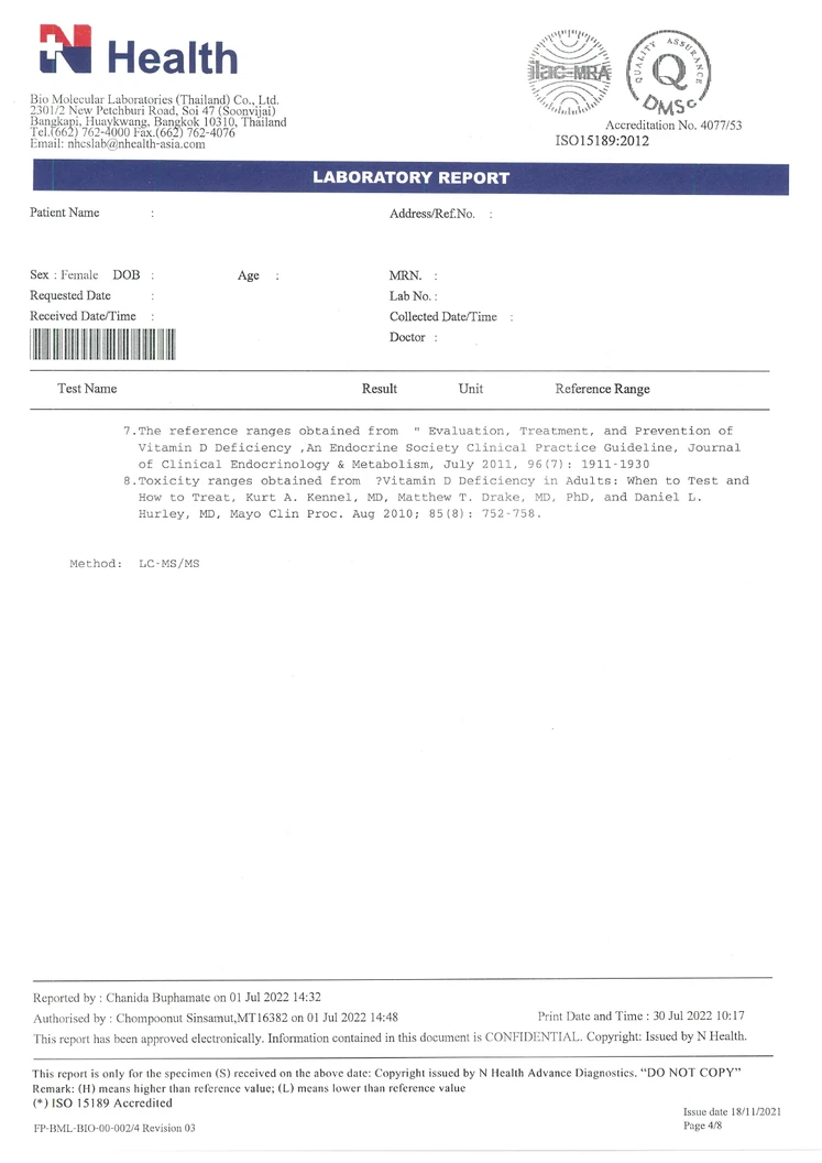 ตรวจสุขภาพ 22 รายการ สำหรับผู้หญิงที่มีอายุ 50 ปีขึ้นไป (โปรแกรมคุณแม่สุดสตรอง)