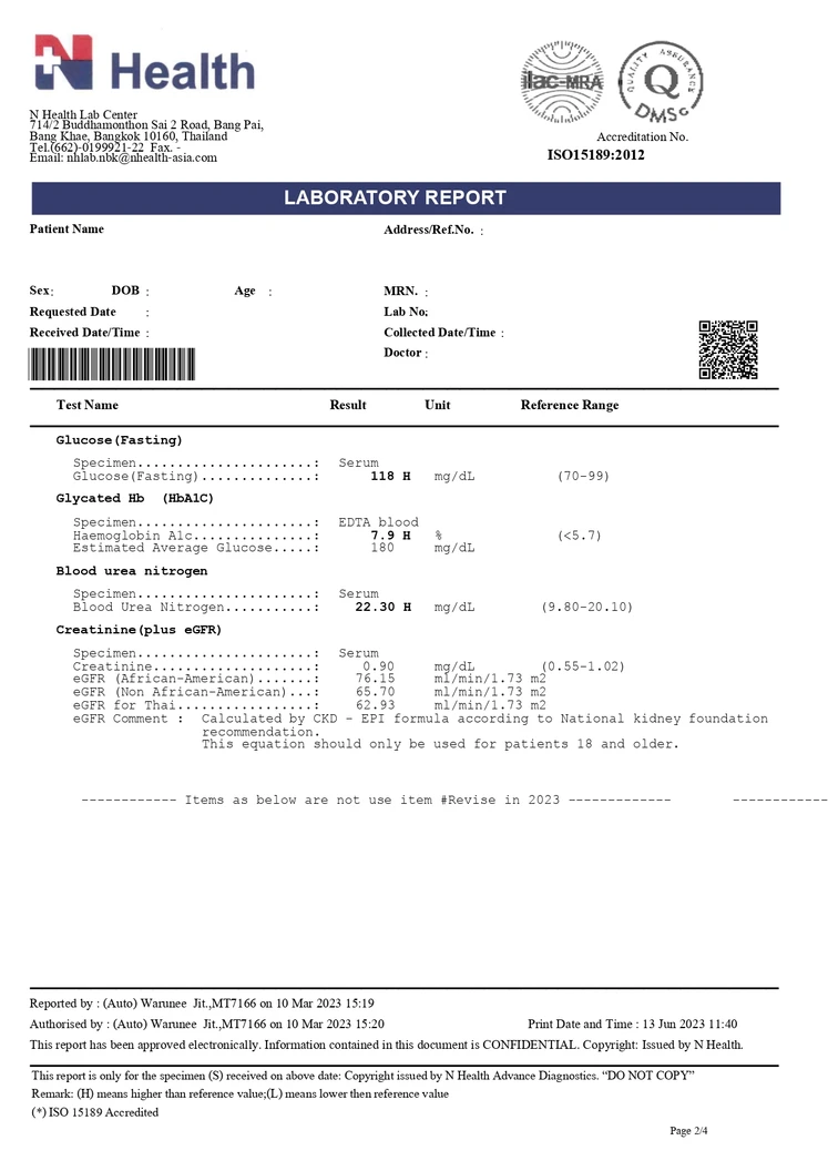 ตรวจสุขภาพ 8 รายการ (Basic Wellness) สำหรับผู้หญิงหรือผู้ชายทุกช่วงวัย