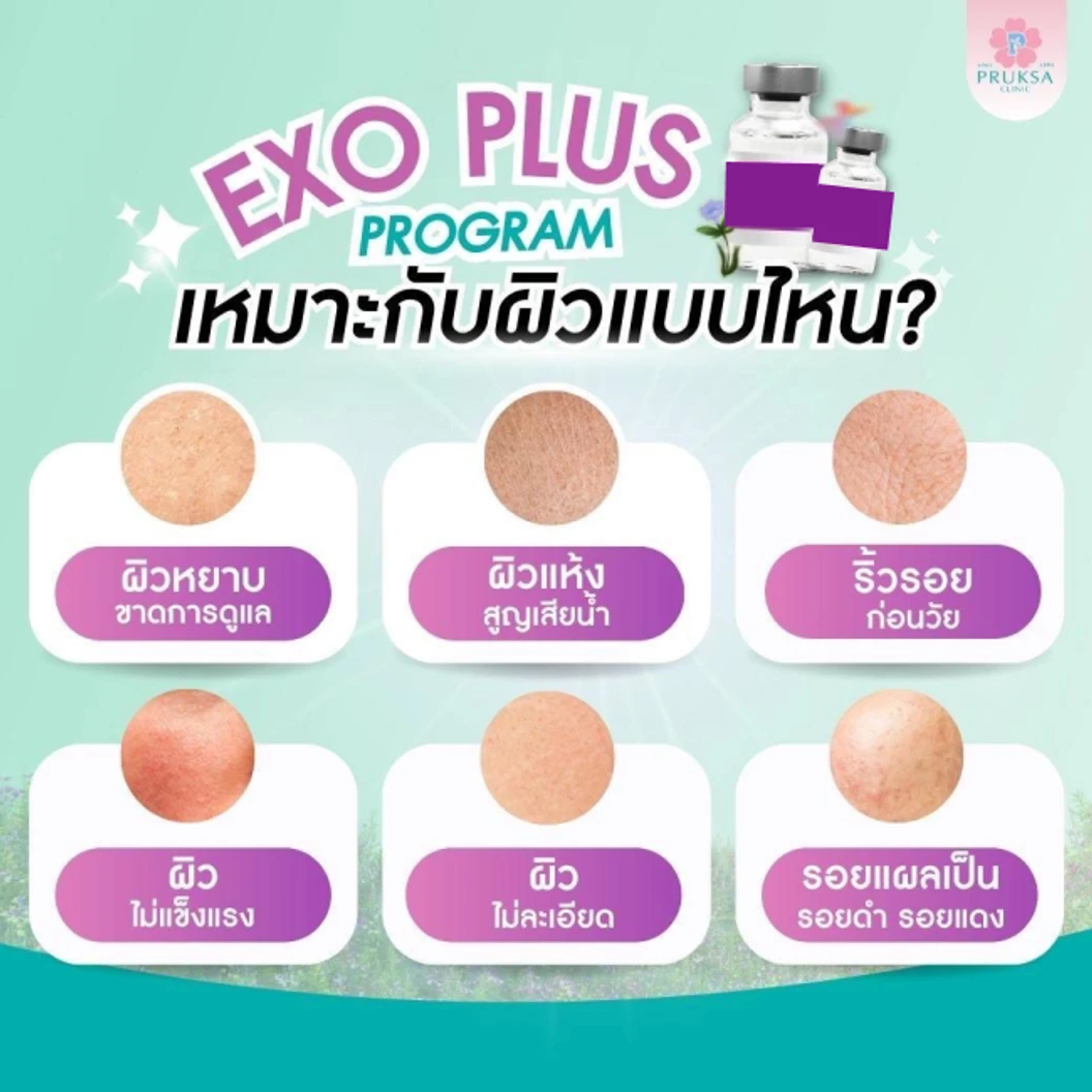 ผลักวิตามินลงสู่ผิว บริเวณทั่วใบหน้า ด้วยเครื่อง Dermar Shine เพื่อฟื้นฟูผิวสุขภาพดี (Exo Plus Program) 1 ครั้ง