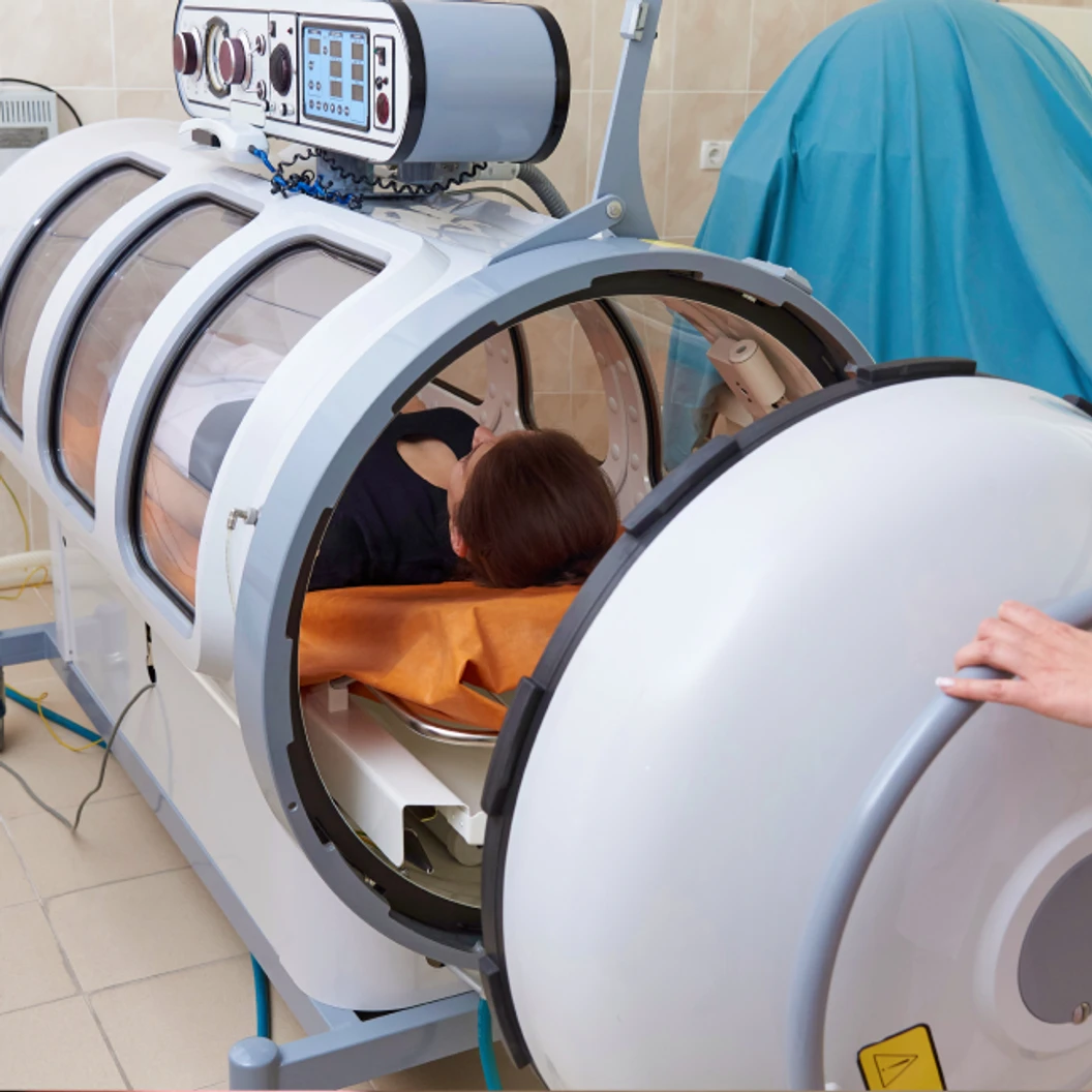 ไฮเปอร์แบริก (HBO) ฟื้นฟูร่างกายด้วยออกซิเจนบริสุทธิ์ 1 ครั้ง สำหรับทดลองทำครั้งแรกเท่านั้น