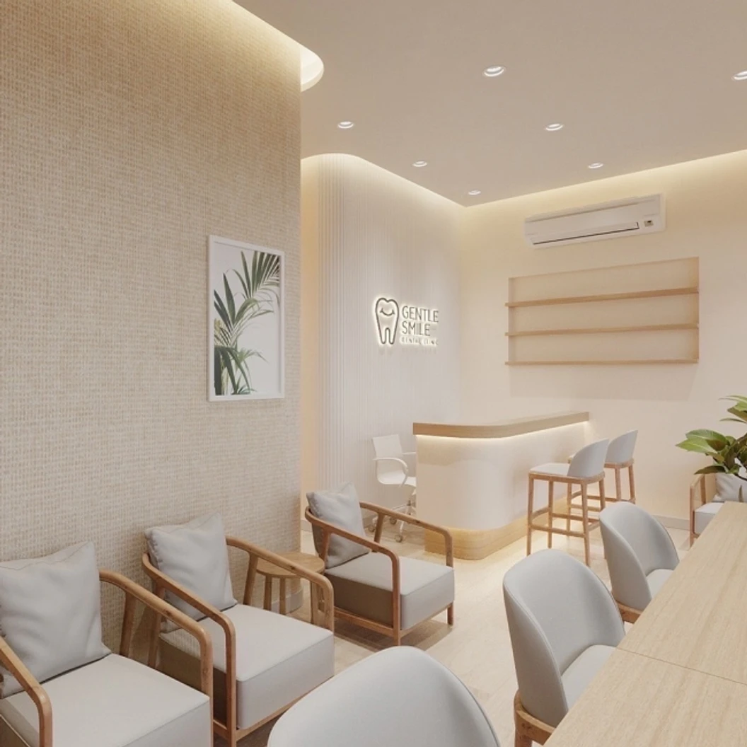 ขูดหินปูน เคลือบฟลูออไรด์ พร้อมฟอกสีฟัน ด้วยระบบ Cool Light (โปรแกรม Gentle White) 1 ครั้ง