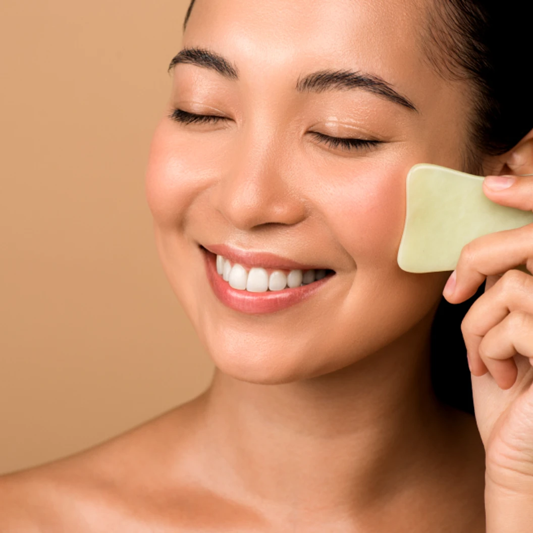 ทำกัวซาหน้า เพื่อผิวดูกระจ่างใส กระตุ้นการไหลเวียนของเลือด 1 ครั้ง