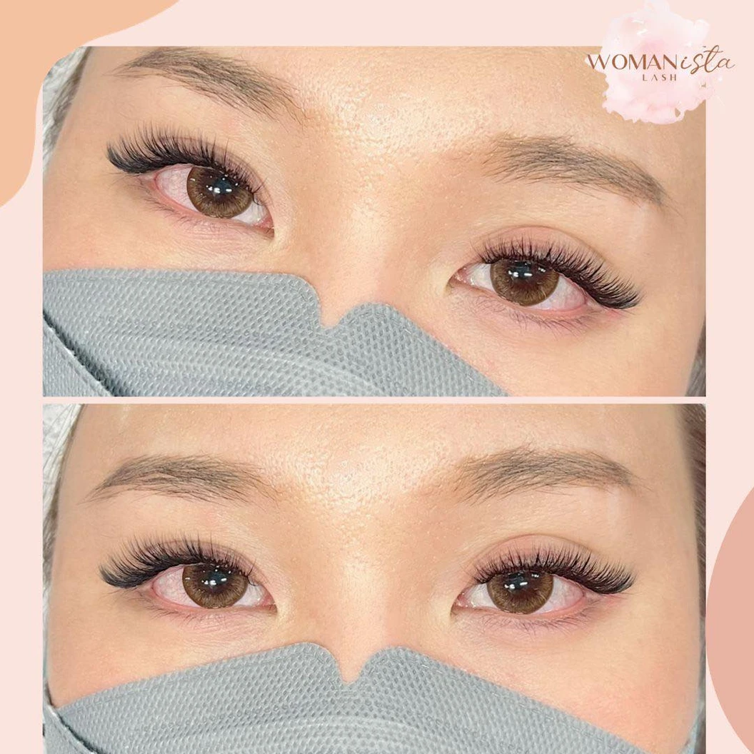 ต่อขนตา 2 ข้าง สไตล์ Russian ไม่จำกัดเส้น 1 ครั้ง