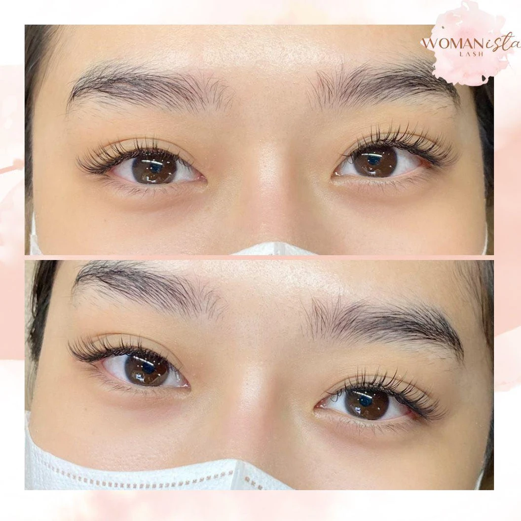 ต่อขนตา 2 ข้าง แบบเส้นต่อเส้น 100 เส้น 1 ครั้ง