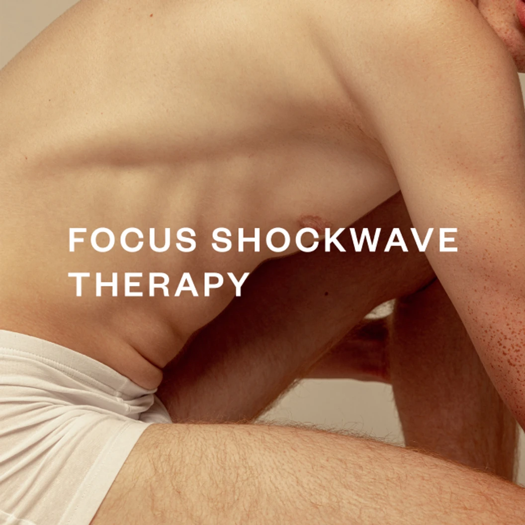 เสริมสมรรถภาพทางเพศ กระตุ้นการไหลเวียนเฉพาะจุด ด้วย Focused Shockwave Therapy 2500 ช็อต สำหรับผู้ชาย 1 ครั้ง