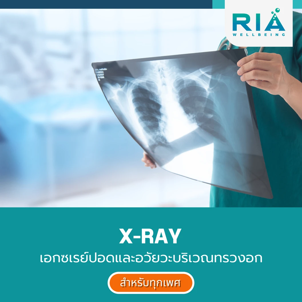 เอกซเรย์ปอดและอวัยวะบริเวณทรวงอก