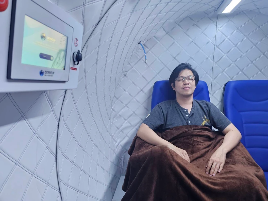 คอร์สทำไฮเปอร์แบริค HBO ฟื้นฟูร่างกายด้วยออกซิเจนบริสุทธิ์ 10 ครั้ง