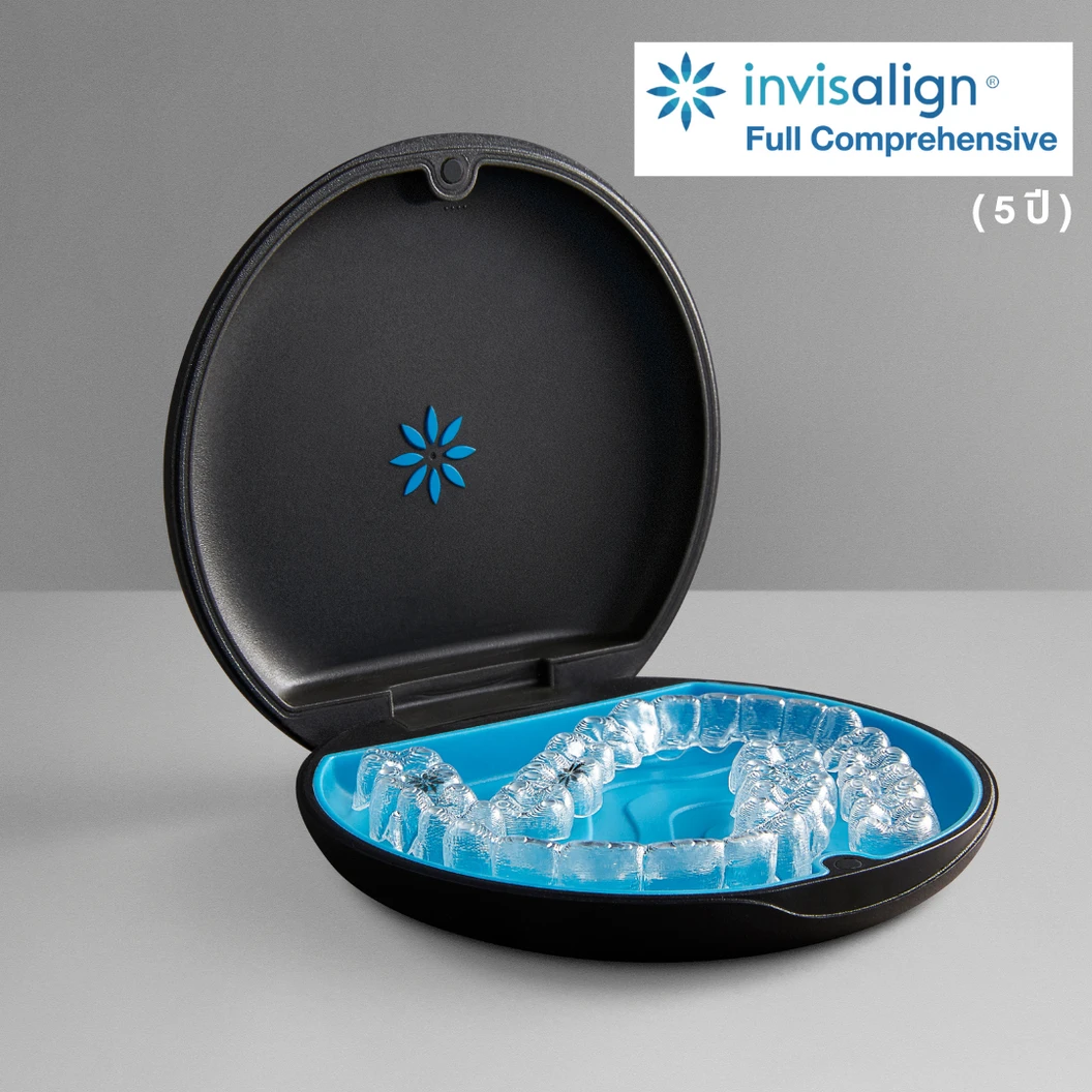 จัดฟันแบบใส Invisalign Full Comprehensive ฟันบนและล่าง (แบบ 5 ปี)