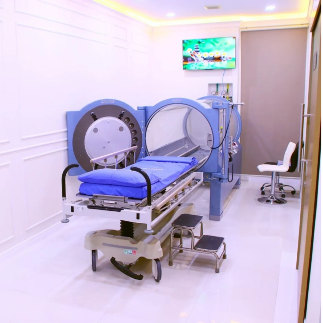 โปรแกรมไฮเปอร์แบริค (HBOT) บำบัดด้วยออกซิเจนบริสุทธิ์ 90 นาที 5 ครั้ง