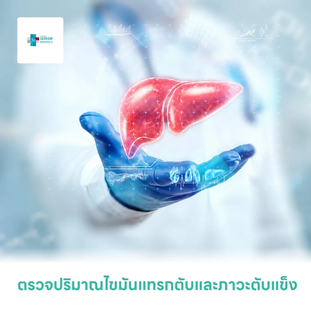 ตรวจปริมาณไขมันแทรกตับและภาวะตับแข็ง (Fibro Touch)
