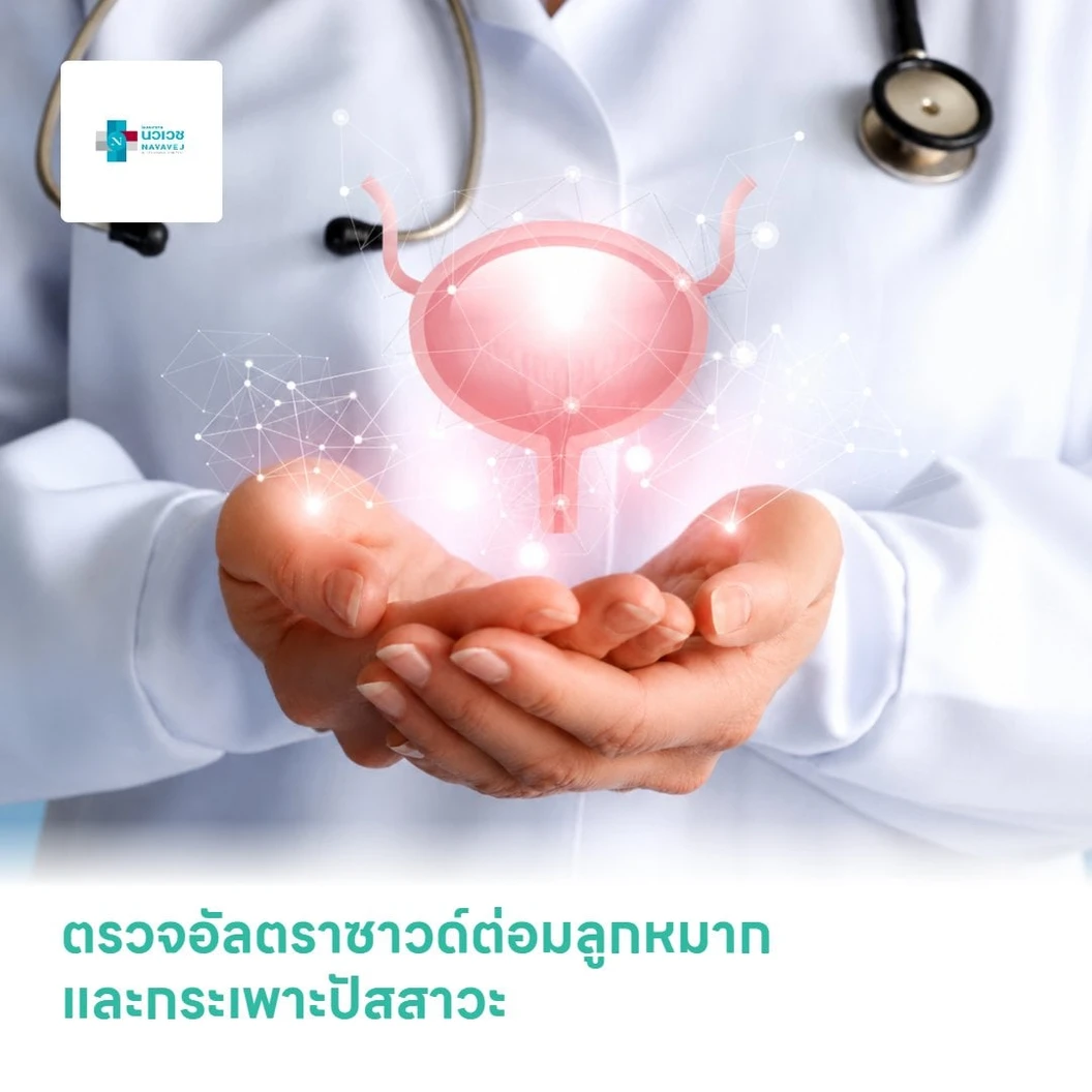 ตรวจอัลตราซาวด์ต่อมลูกหมากและกระเพาะปัสสาวะ (Prostate, Bladder/US.Lower)