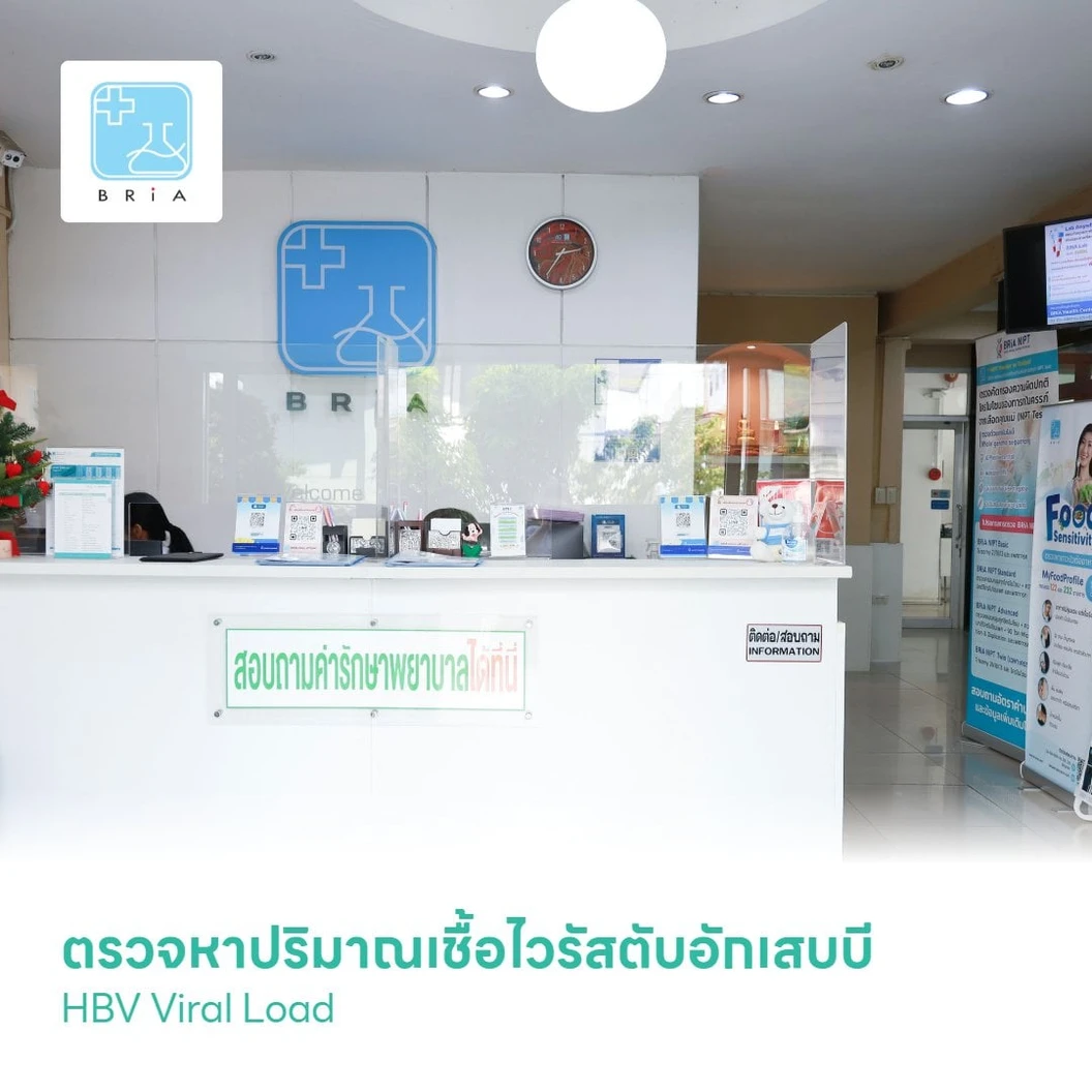ตรวจหาปริมาณเชื้อไวรัสตับอักเสบบี HBV Viral Load