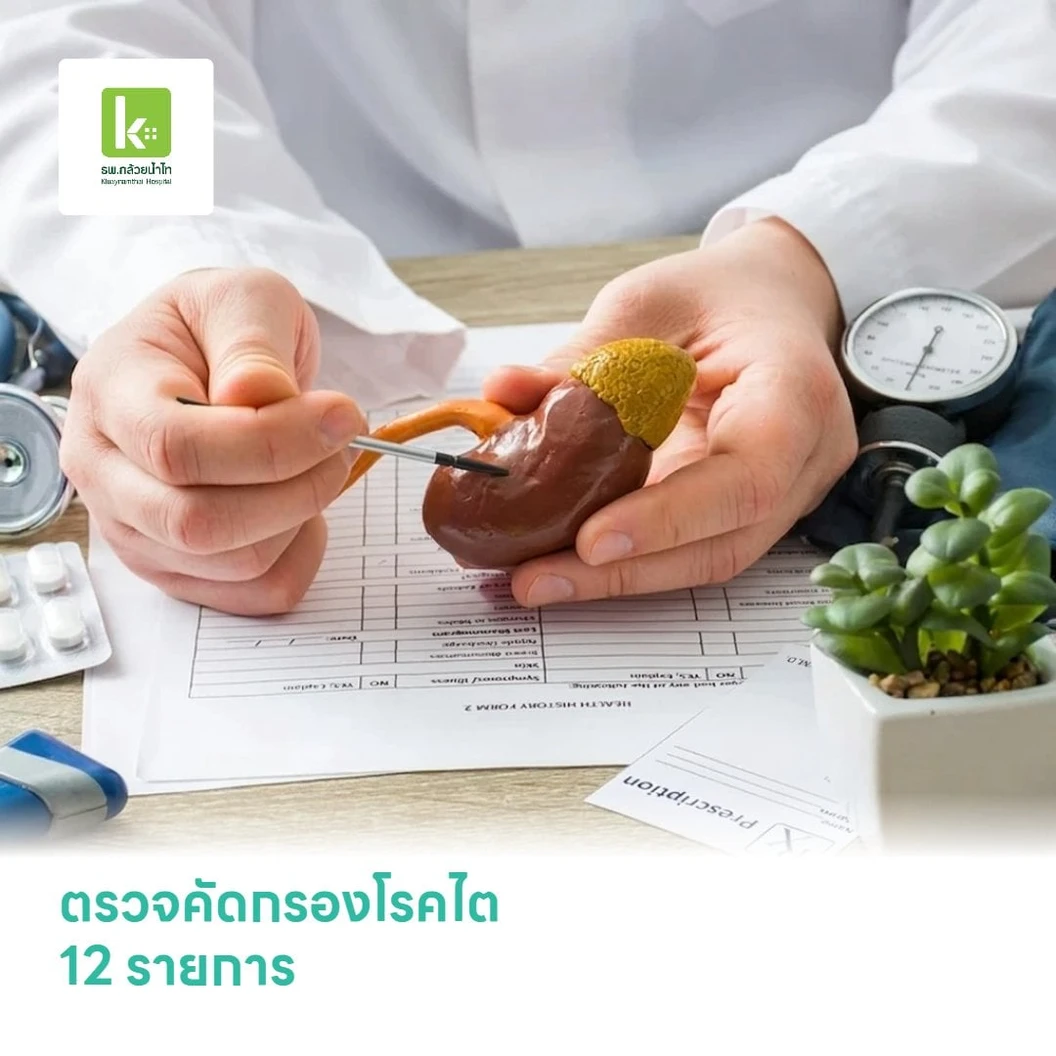 ตรวจคัดกรองโรคไต 12 รายการ