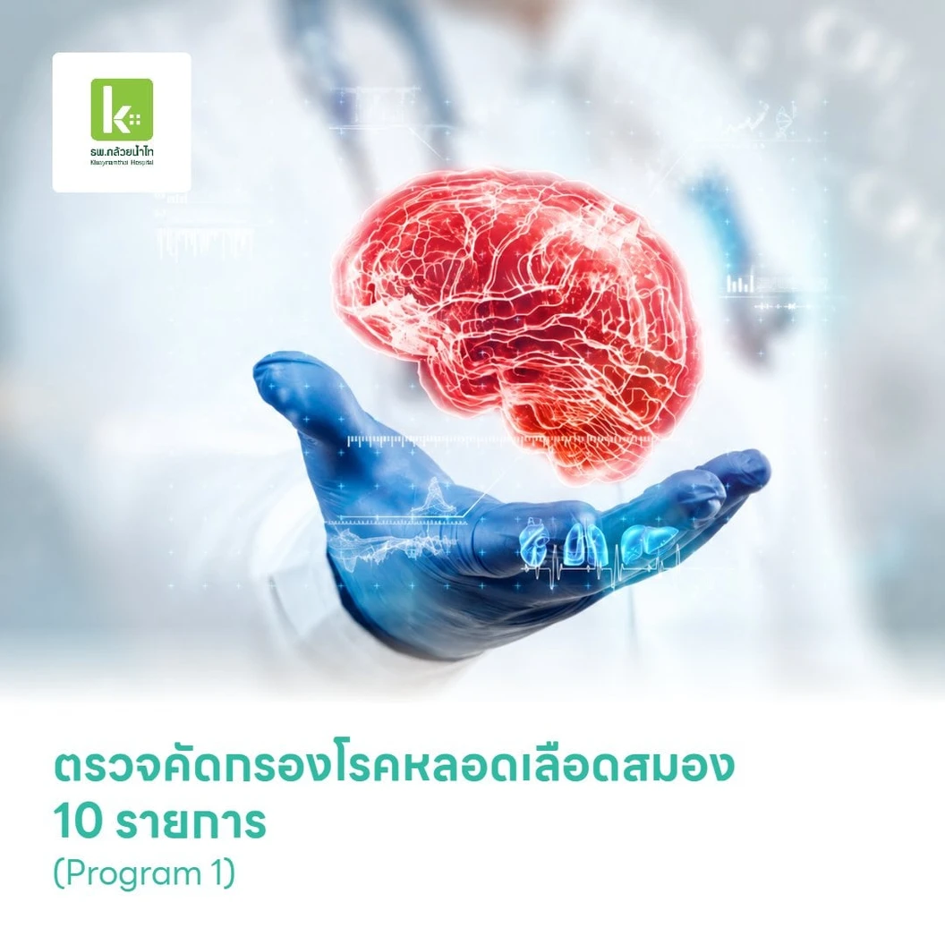 ตรวจคัดกรองโรคหลอดเลือดสมอง 10 รายการ (Program 1)
