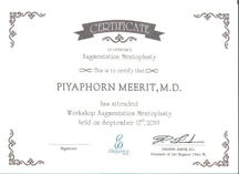 Double P Clinic certificate 2
