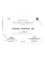 Well Being Clinic certificate 1