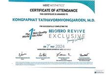 To Beloved Clinic certificate 1