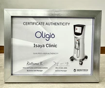 Isaya Clinic certificate 1