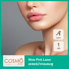 Wow Pink Laser เลเซอร์ปากอมชมพู ด้วย Q-Switch Nd:YAG 1 ครั้ง
