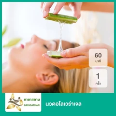 นวดอโลเวร่าเจล 60 นาที 1 ครั้ง