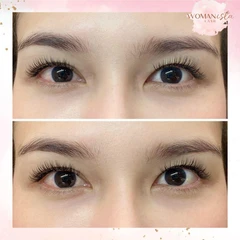 ต่อขนตา 2 ข้าง แบบเส้นต่อเส้น ไม่จำกัดเส้น 1 ครั้ง