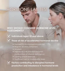 ตรวจระดับฮอร์โมน 10 รายการ สำหรับผู้ชาย และให้วิตามินทางหลอดเลือด แบบ Drip สูตร Energy Booster หรือ Multivitamin ช่วยให้ร่างกายสดชื่น 1 ครั้ง