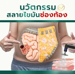 คอร์สโปรแกรม Visceral Fat ลดไขมันในช่องท้อง 10 ครั้ง