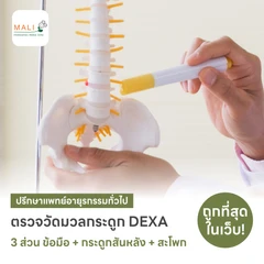 ตรวจวัดมวลกระดูก 3 ส่วน ด้วยเครื่อง DEXA Scan