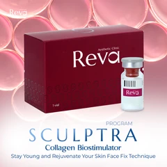 โปรแกรม Sculptra 10 ซีซี กระตุ้นการสร้างคอลลาเจน บริเวณทั่วใบหน้า 1 ครั้ง