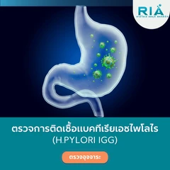 ตรวจการติดเชื้อแบคทีเรีย H.pylori (Stool H.pylori) (ตรวจอุจจาระ)
