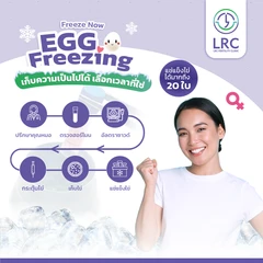 ฝากไข่ (Egg Freezing) กระตุ้นไข่ เก็บไข่ แช่แข็งไข่ 20 ฟอง