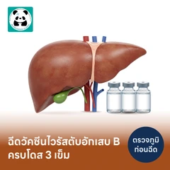 โปรแกรมฉีดวัคซีนป้องกันไวรัสตับอักเสบ HBV 3 เข็ม
