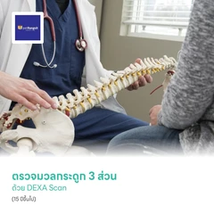 ตรวจมวลกระดูก 3 ส่วน (Bone Density) ด้วย DEXA Scan (15 ปีขึ้นไป)