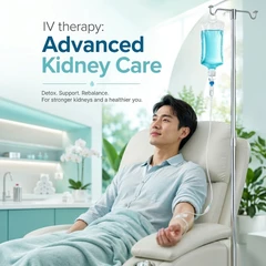 ดริปวิตามินสูตร Advanced Kidney Care ช่วยบำรุงไตและฟื้นฟูเซลล์