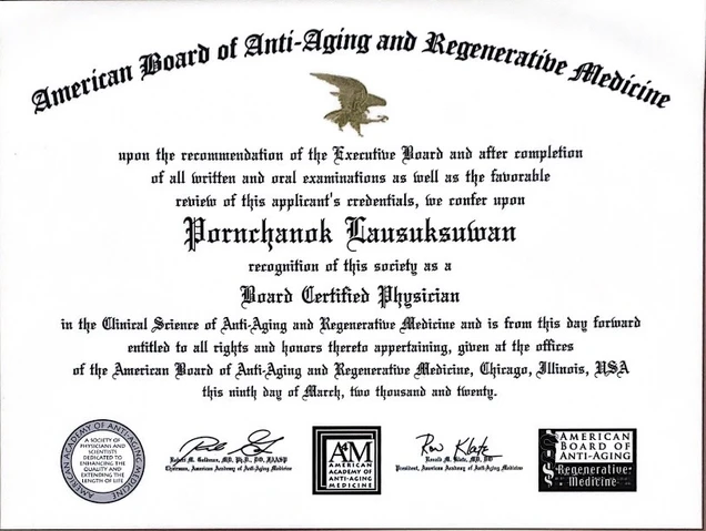 Chrio Clinic certificate 10