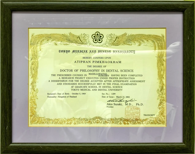 NP International Dental Clinic certificate 3